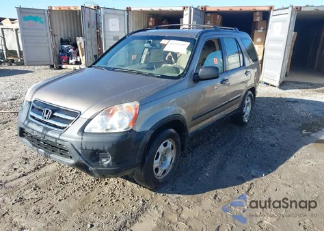 2006 Honda Cr-V Lx from USA, damaged, VIN SHSRD68536U406579